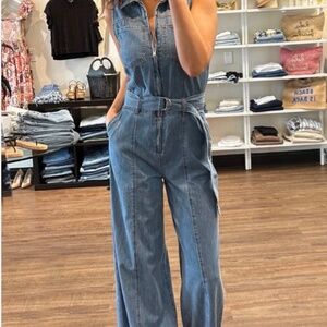 FRAME wide leg jumpsuit